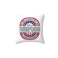 The Trumplican Party™ Throw Pillow | D-49 - Image 1