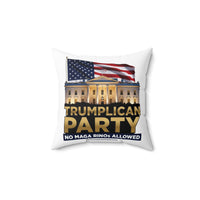 The Trumplican Party™ Throw Pillow | D-62 - Image 1