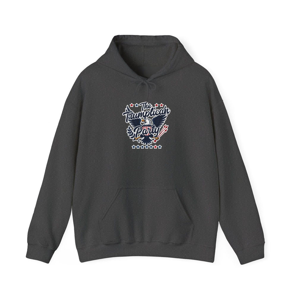 Trumplican Party Hoodie — Patriotic Political Graphic Pullover - Image 3