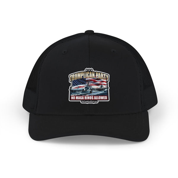 The Trumplican Party™ Mesh Snapback Trucker Cap | D-72