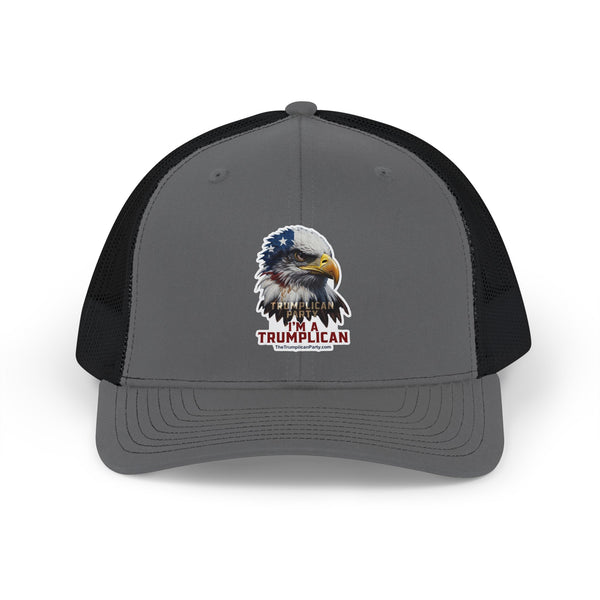 The Trumplican Party™ Mesh Snapback Trucker Cap | D-63