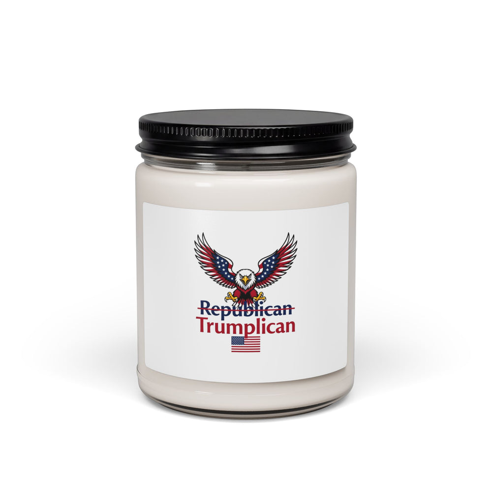 The Trumplican Party™ Scented Soy Candle 9oz Jar | D-11 - Image 1