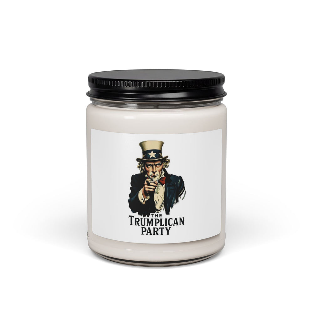 The Trumplican Party™ Scented Soy Candle 9oz Jar | D-32 - Image 1