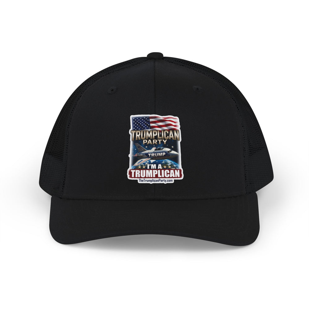 The Trumplican Party™ Mesh Snapback Trucker Cap | D-77 - Image 3