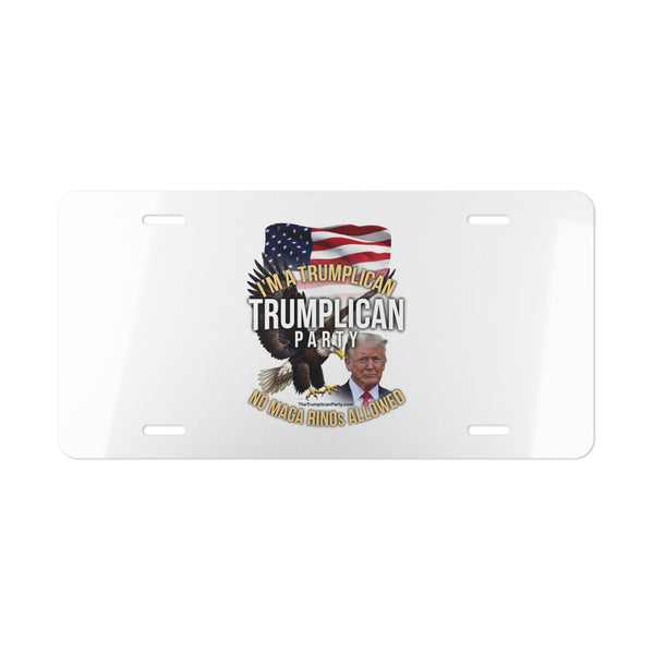 The Trumplican Party™ License Plate Front Tag | D-64