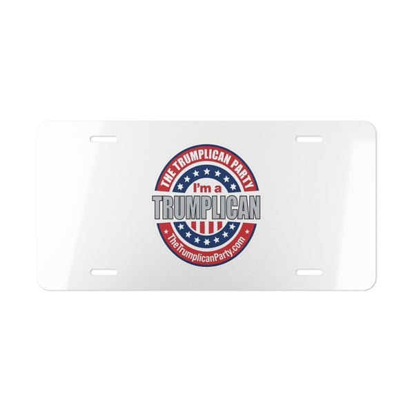 The Trumplican Party™ License Plate Front Tag | D-49