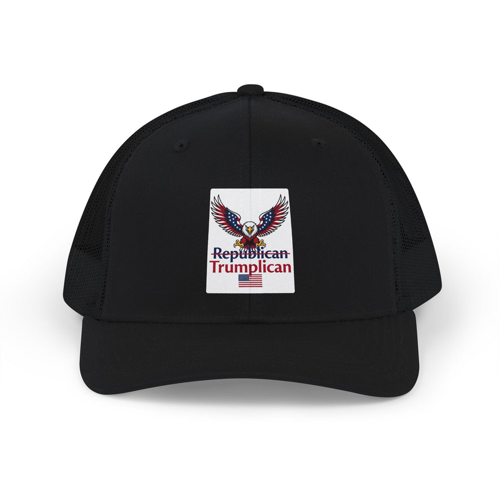 The Trumplican Party™ Mesh Snapback Trucker Cap | D-11 - Image 3