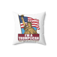 The Trumplican Party™ Throw Pillow | D-47 - Image 2