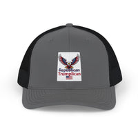 The Trumplican Party™ Mesh Snapback Trucker Cap | D-11 - Image 2