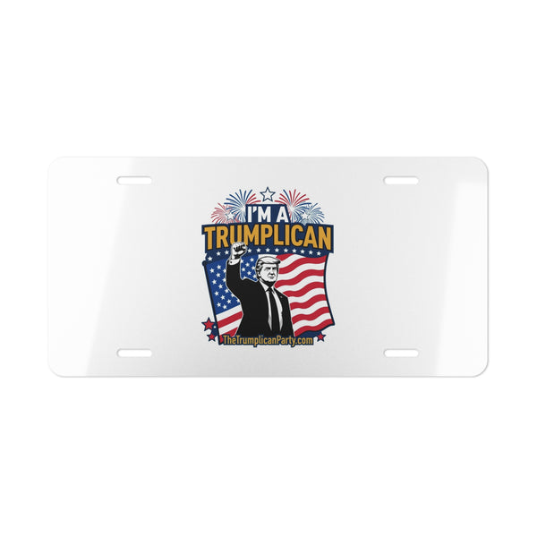 The Trumplican Party™ License Plate Front Tag | D-46