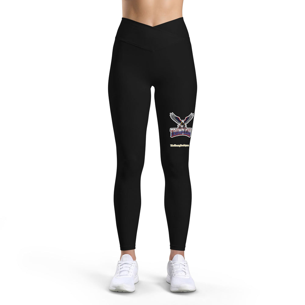 The Trumplican Party™ Women’s Luxe Leggings | D-58 - Image 3