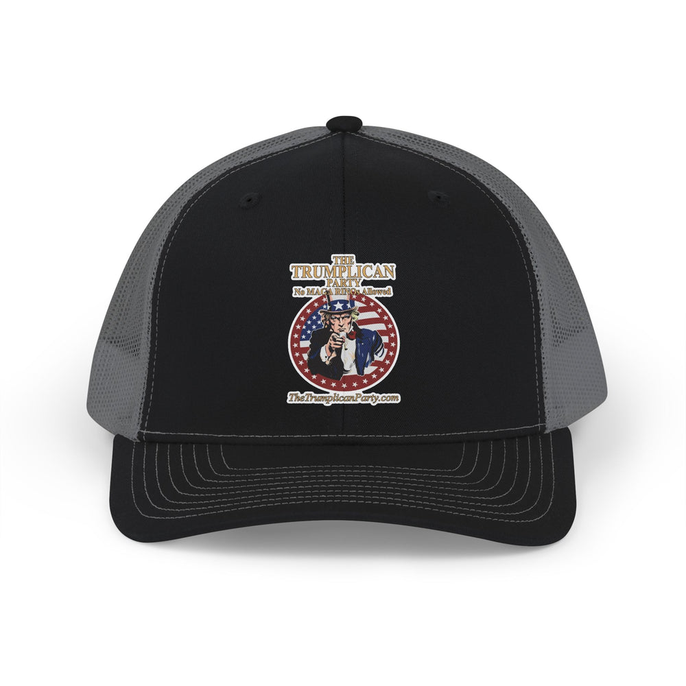 The Trumplican Party™ Mesh Snapback Trucker Cap | D-50 - Image 1