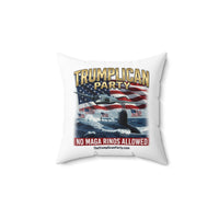 The Trumplican Party™ Throw Pillow | D-79 - Image 1