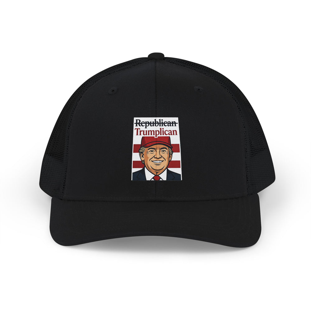 The Trumplican Party™ Mesh Snapback Trucker Cap | D-38 - Image 3