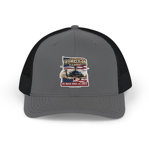 The Trumplican Party™ Mesh Snapback Trucker Cap | D-73