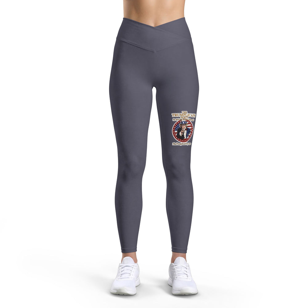 The Trumplican Party™ Women’s Luxe Leggings | D-50 - Image 4