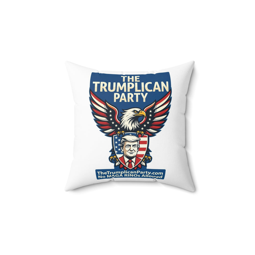 The Trumplican Party™ Throw Pillow | D-56 - Image 1