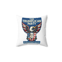The Trumplican Party™ Throw Pillow | D-56 - Image 1