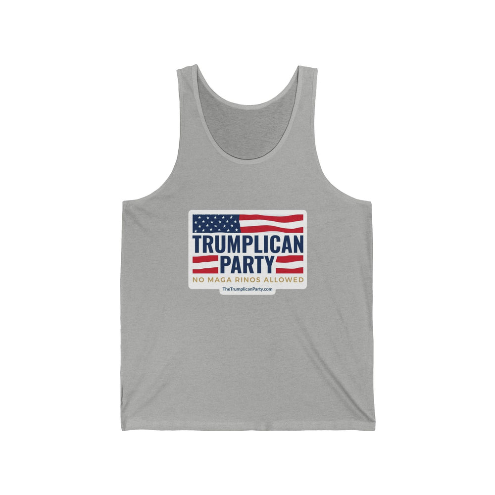 The Trumplican Party™ Unisex Tank Top | D-48 - Image 4