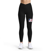 The Trumplican Party™ Women’s Luxe Leggings | D-21 - Image 3