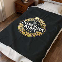 The Trumplican Party™ Velveteen Throw Blanket | D-24 - Image 3
