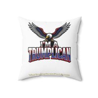 The Trumplican Party™ Throw Pillow | D-58 - Image 3