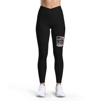 The Trumplican Party™ Women’s Luxe Leggings | D-77 - Image 3
