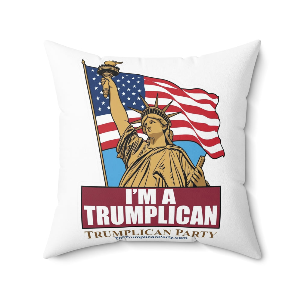 The Trumplican Party™ Throw Pillow | D-47 - Image 4