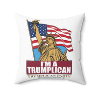 The Trumplican Party™ Throw Pillow | D-47 - Image 4