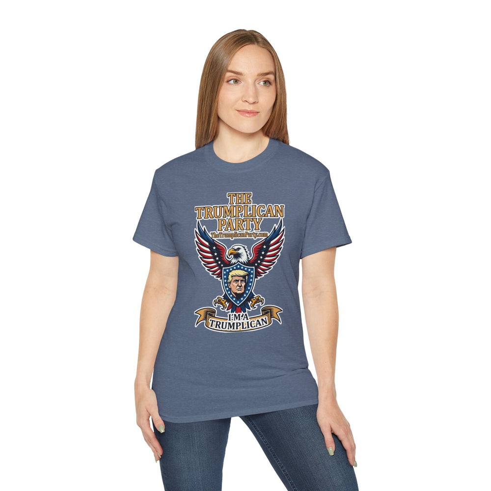 Trumplican Party Graphic Tee — "I'm a Trumplican" Patriotic Eagle T-Shirt - Image 44