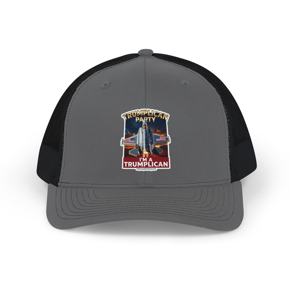 The Trumplican Party™ Mesh Snapback Trucker Cap | D-74 - Image 2