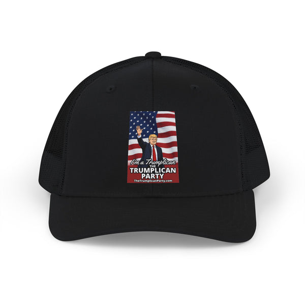 The Trumplican Party™ Mesh Snapback Trucker Cap | D-41