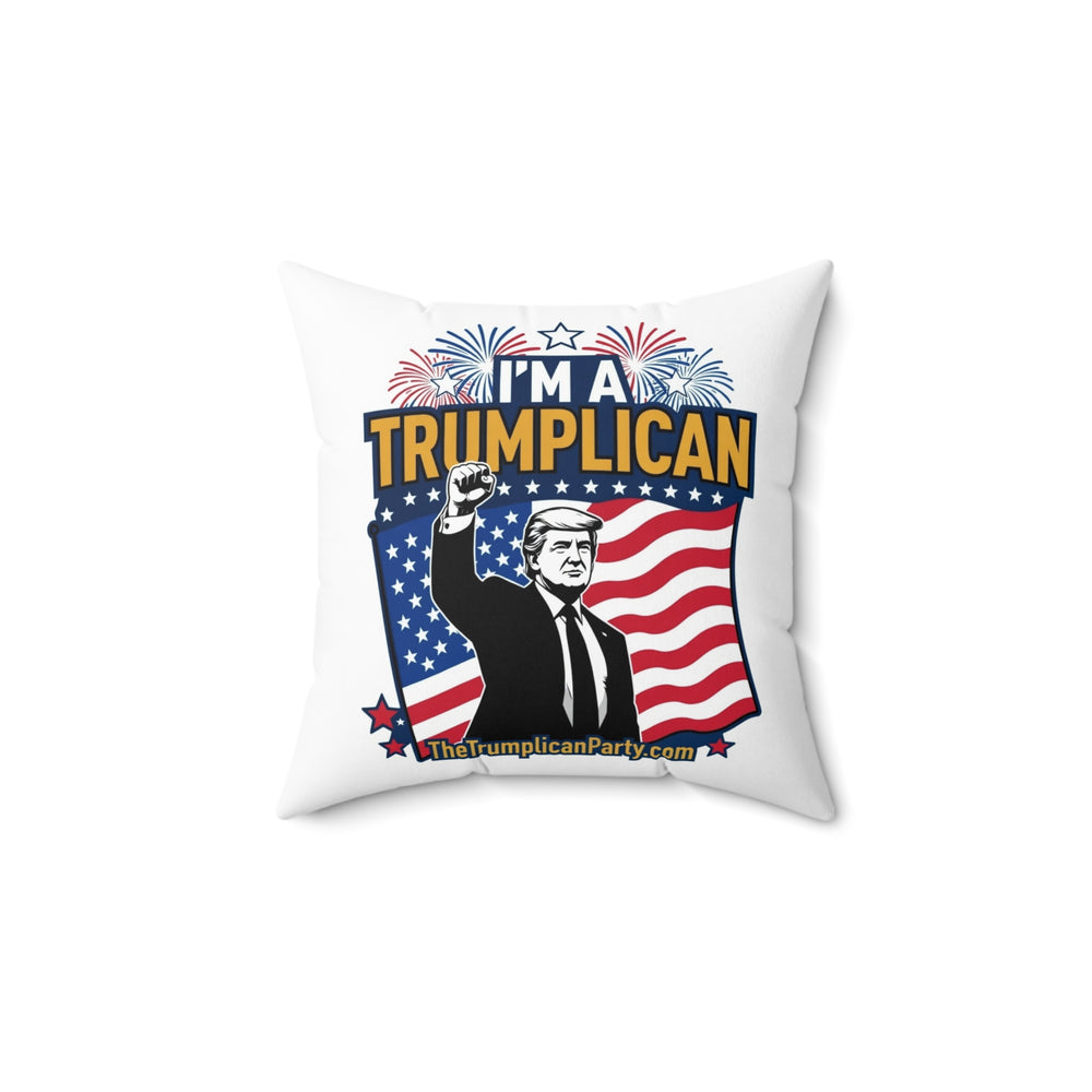 The Trumplican Party™ Throw Pillow | D-46 - Image 1