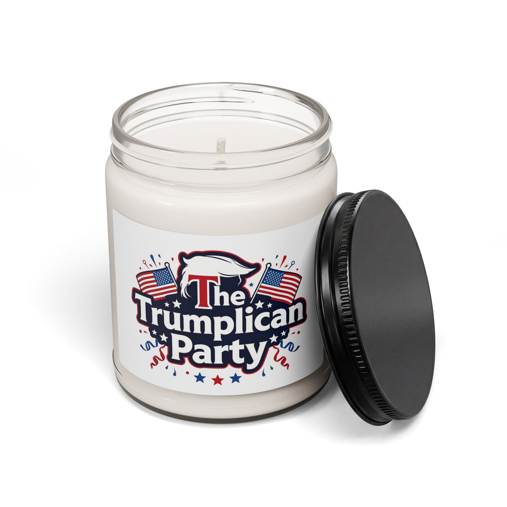 The Trumplican Party™ Scented Soy Candle 9oz Jar | D-1 - Image 2