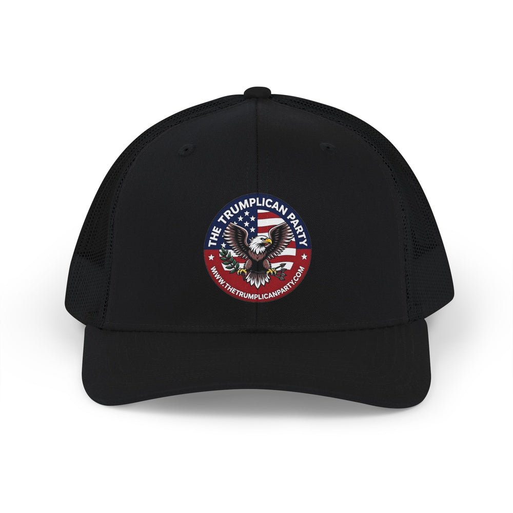 The Trumplican Party™ Mesh Snapback Trucker Cap | D-12 - Image 3