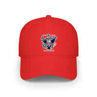 Low Profile Baseball Cap — 'The Trumplicans' Retro Patriotic Logo Hat - Image 1