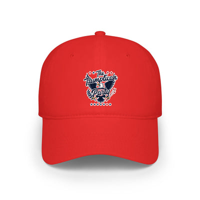 Low Profile Baseball Cap — 'The Trumplicans' Retro Patriotic Logo Hat