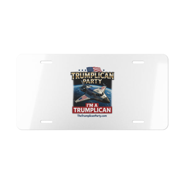 The Trumplican Party™ License Plate Front Tag | D-66