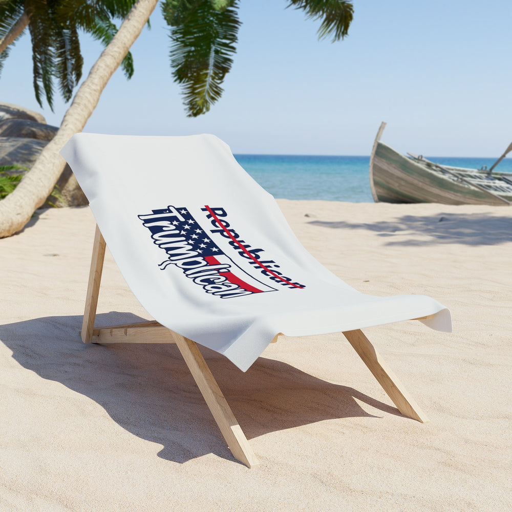 The Trumplican Party™ Beach Towel  | D-37 - Image 2