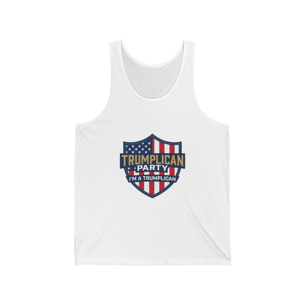 The Trumplican Party™ Unisex Tank Top | D-53 - Image 1