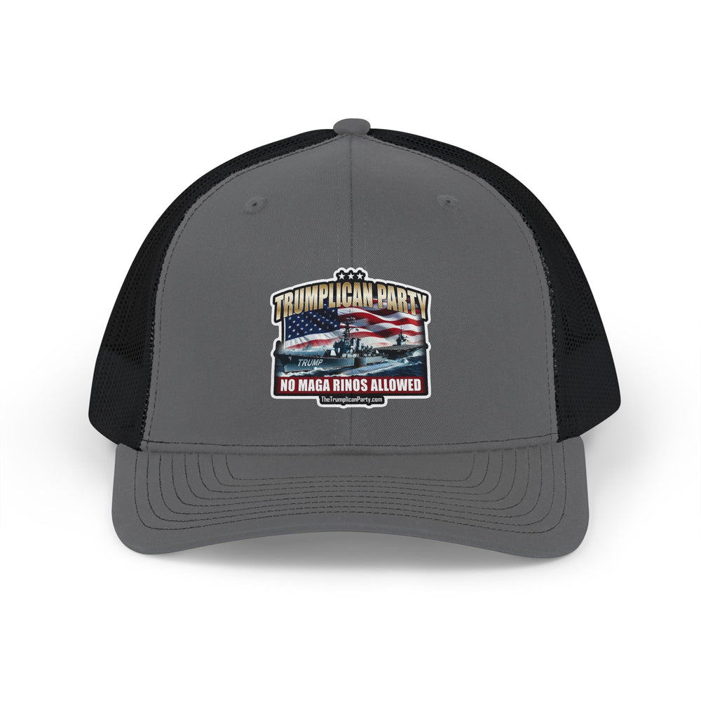 The Trumplican Party™ Mesh Snapback Trucker Cap | D-72 - Image 2