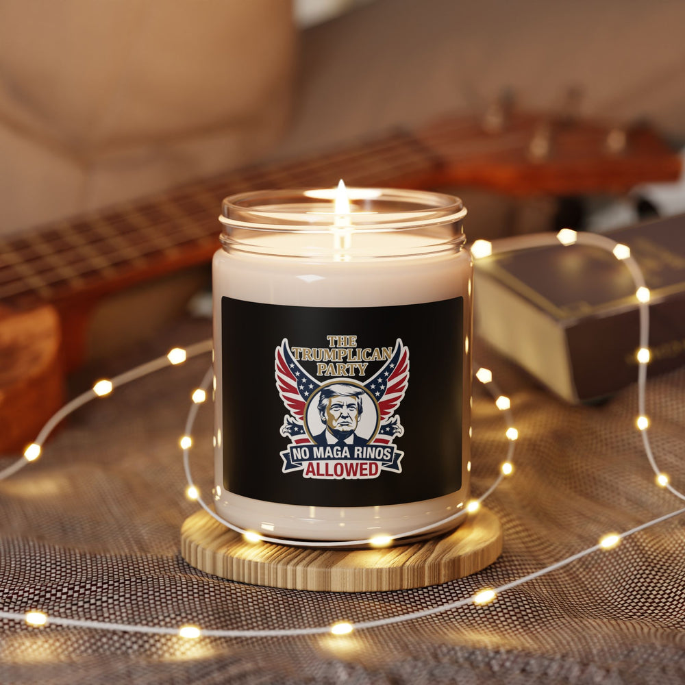 The Trumplican Party™ Scented Soy Candle 9oz Jar | D-45 - Image 3