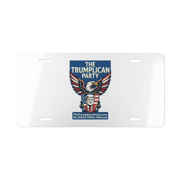 The Trumplican Party™ License Plate Front Tag | D-55