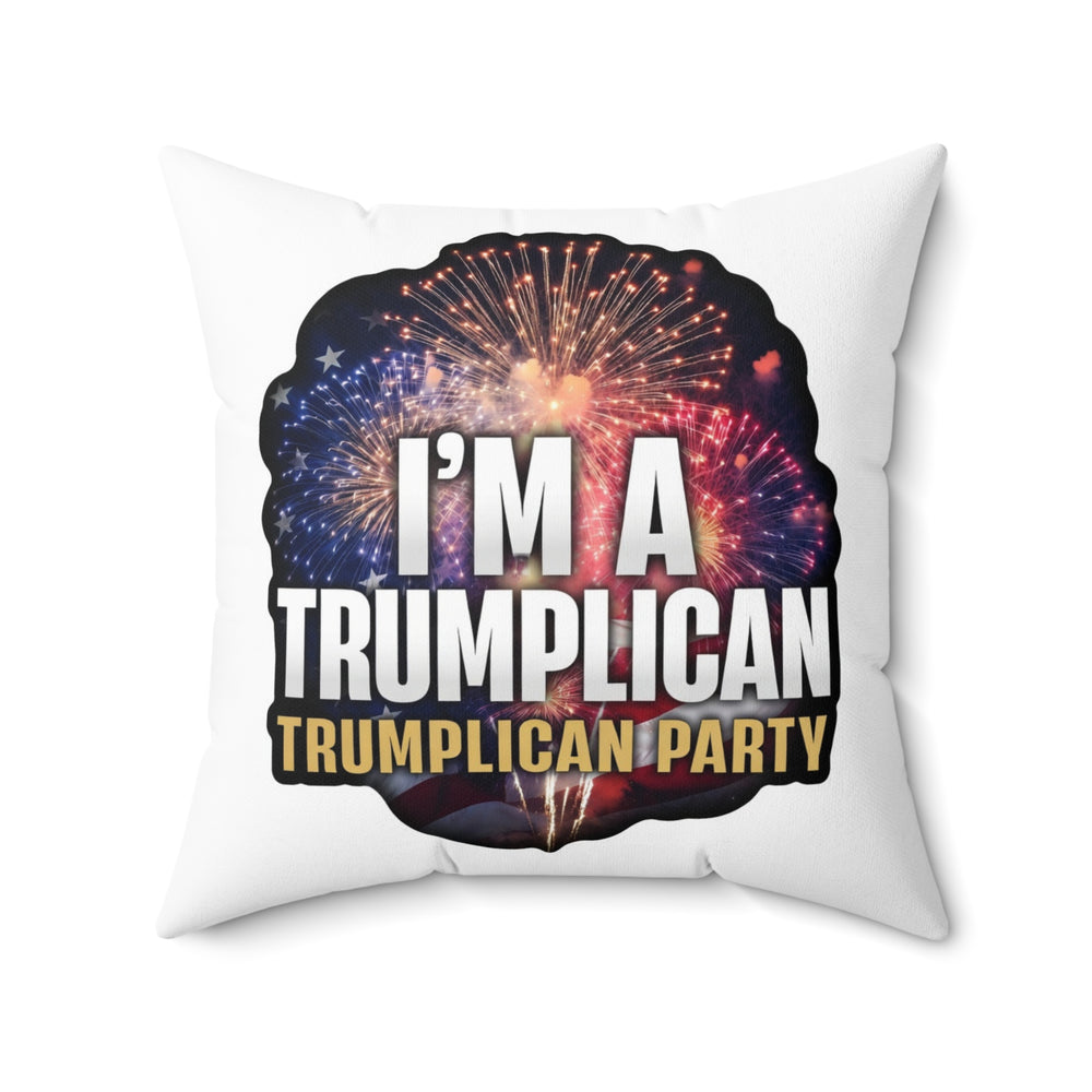 The Trumplican Party™ Throw Pillow | D-55 - Image 4
