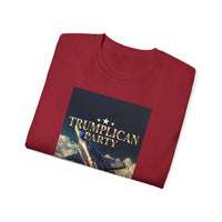 Trumpllican Party Tee - "Trumpllican Party" Fighter Jet Patriotic Political T-Shirt - Image 45