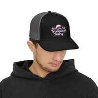 The Trumplican Party™ Mesh Snapback Trucker Cap | D-1 - Image 5