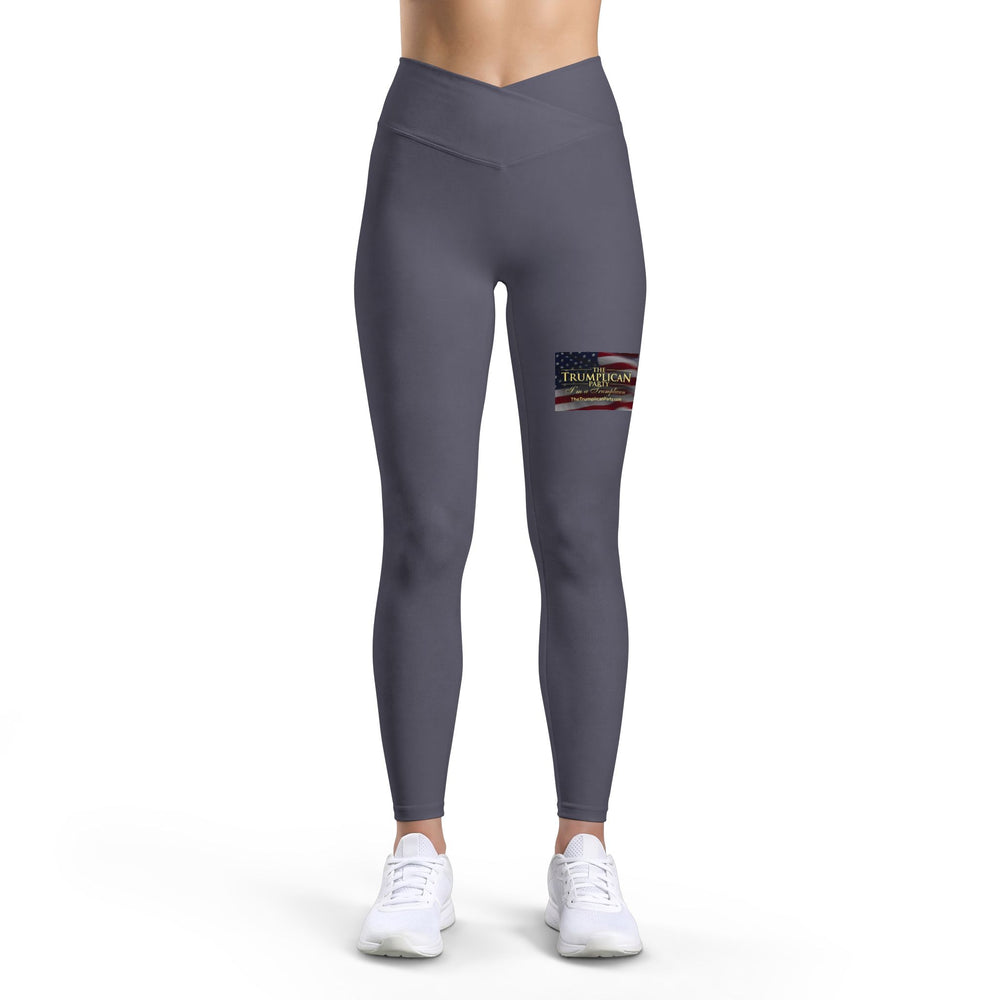 The Trumplican Party™ Women’s Luxe Leggings | D-80 - Image 4