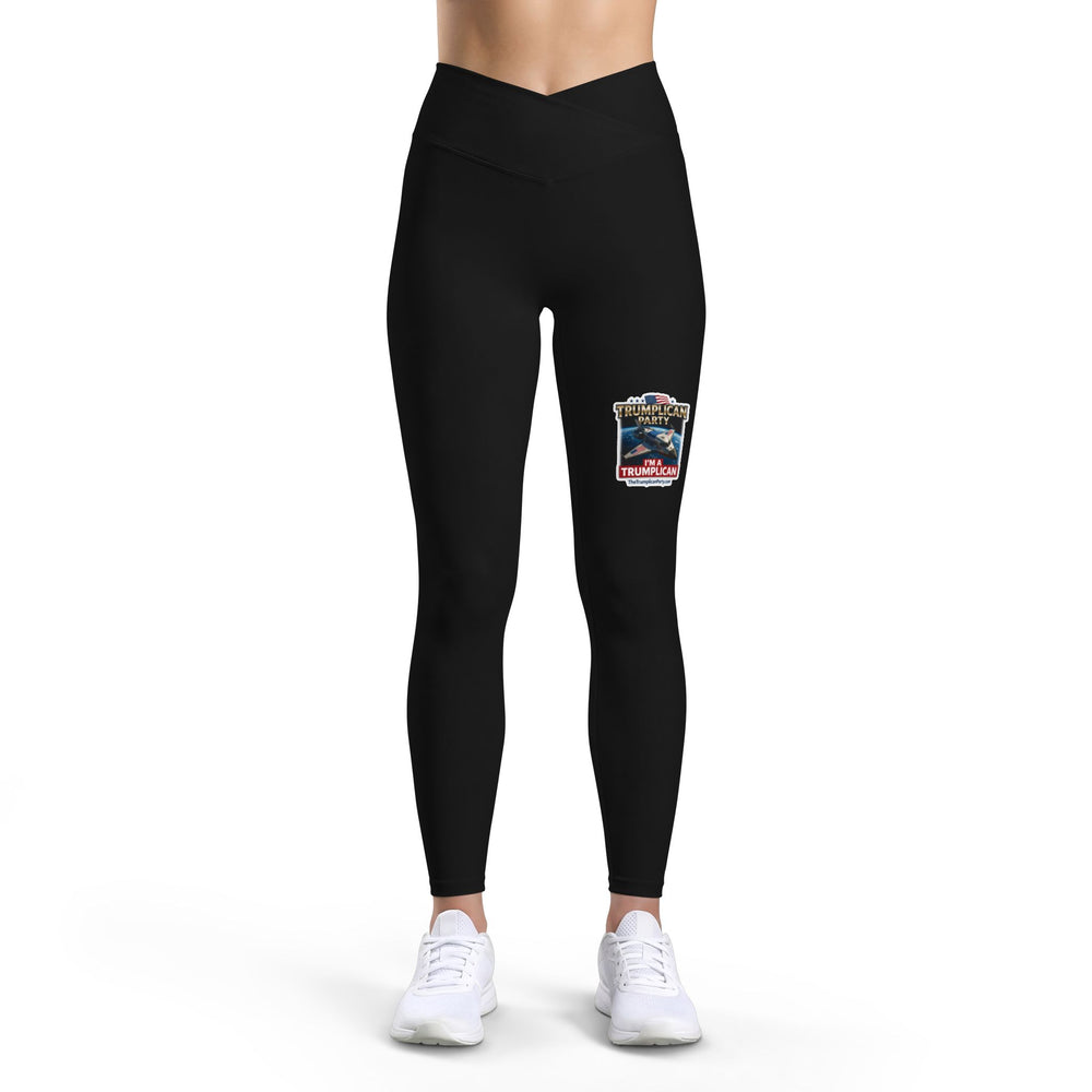The Trumplican Party™ Women’s Luxe Leggings | D-67 - Image 3