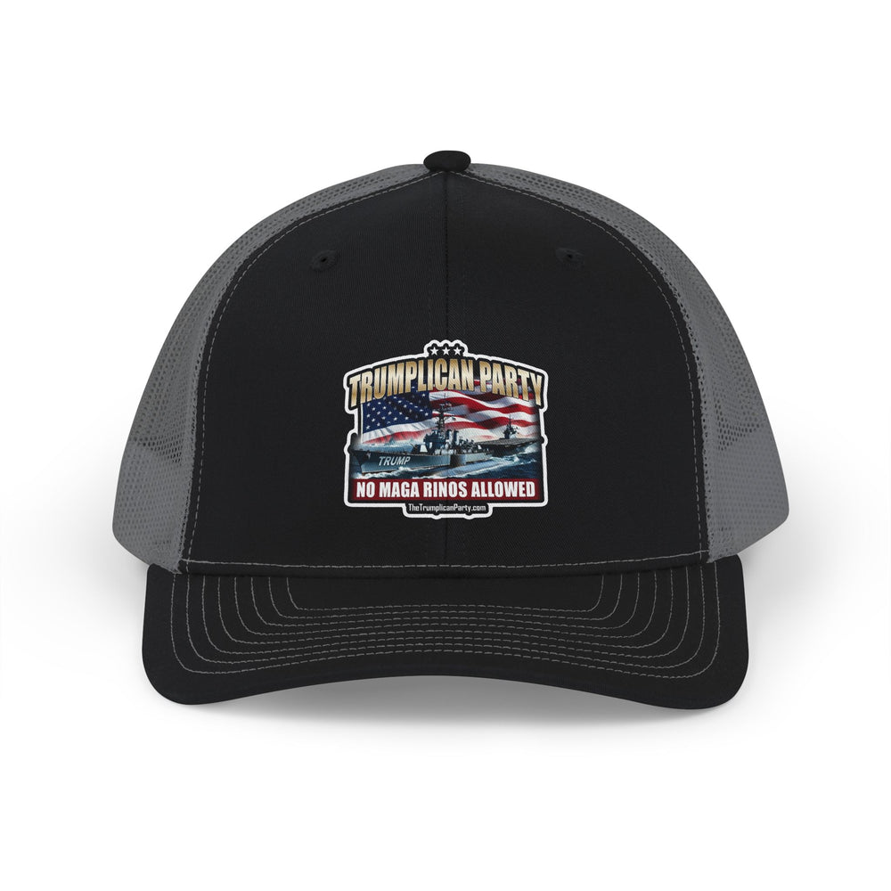The Trumplican Party™ Mesh Snapback Trucker Cap | D-72 - Image 1