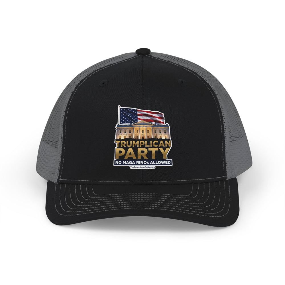 The Trumplican Party™ Mesh Snapback Trucker Cap | D-62 - Image 1